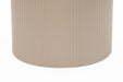 Bijzettafel Anna Marble Beige Ø35x42 cm-Bijzettafels-White Label Living