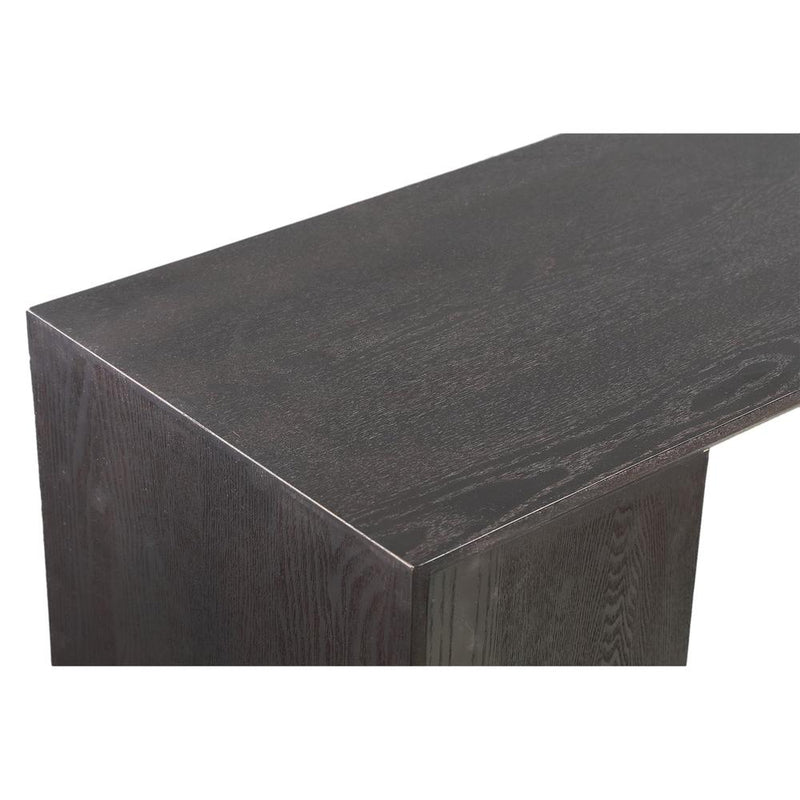 Bijzettafel Arivo Zwart 35x120 cm-Bijzettafels-PTMD