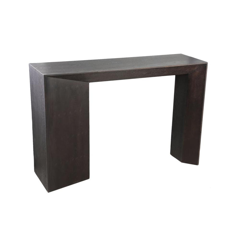 Bijzettafel Arivo Zwart 35x120 cm-Bijzettafels-PTMD