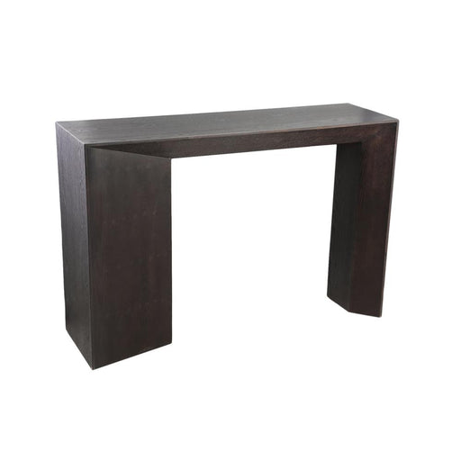 Bijzettafel Arivo Zwart 35x120 cm-Bijzettafels-PTMD