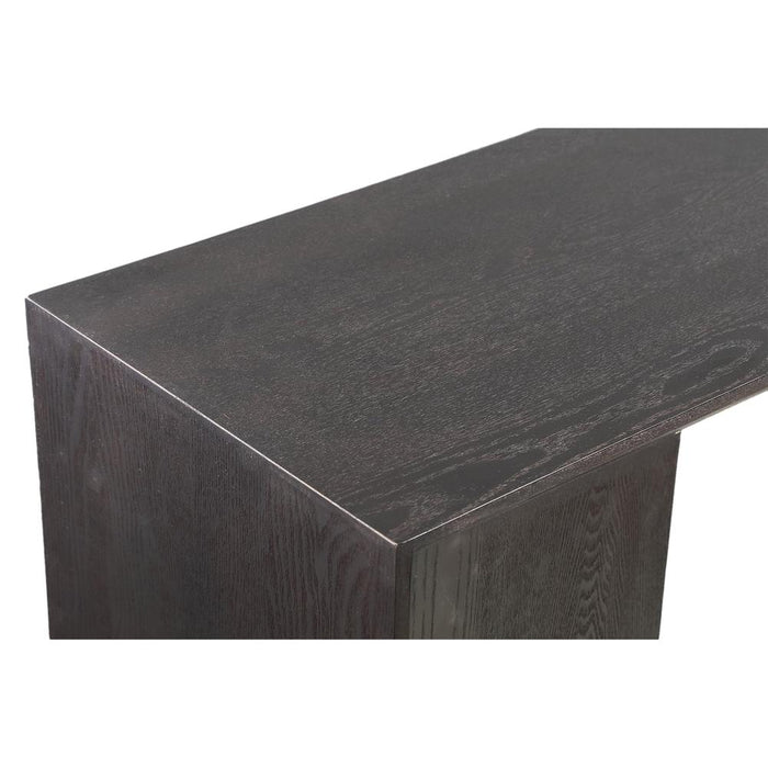 Bijzettafel Arivo Zwart 35x120 cm-PTMD