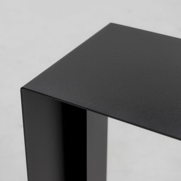 Bijzettafel BRUCE Staal Zwart 35x25x71cm Spinder Design-Bijzettafels-Spinder