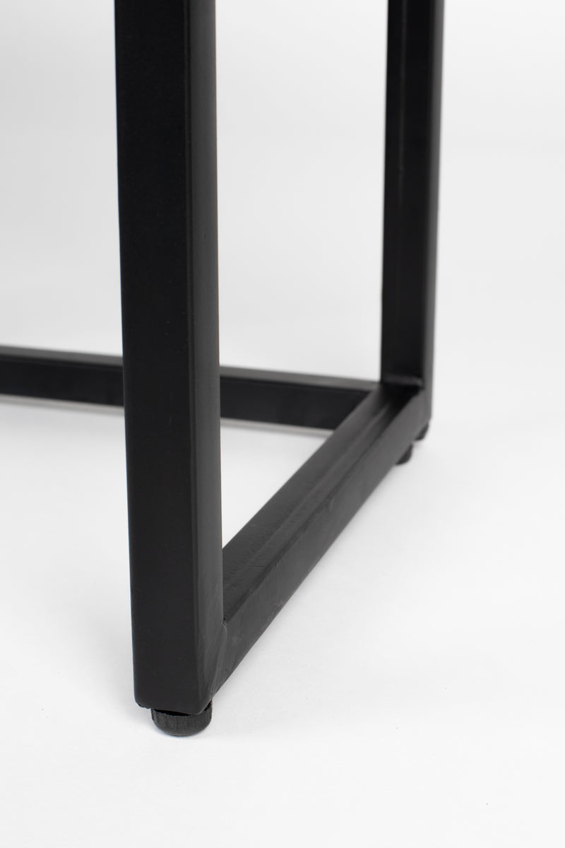 Bijzettafel / Bedstand Webster Teak Hout Bruin 30x40 cm-Bijzettafels-Creating Home