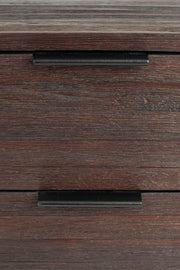 Bijzettafel / Bedstand Webster Teak Hout Bruin 30x40 cm-Bijzettafels-Creating Home