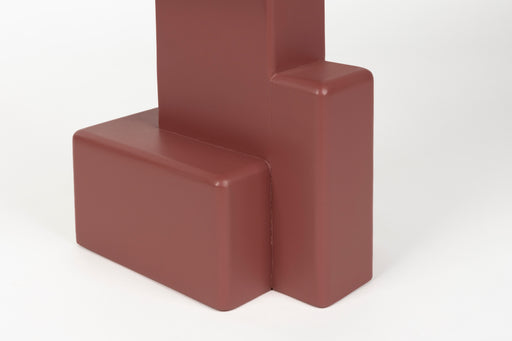 Bijzettafel Blast Marsala MDF Rood 35x35 cm-Bijzettafels-Creating Home