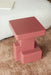 Bijzettafel Blast Marsala MDF Rood 35x35 cm-Bijzettafels-Creating Home