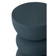 Bijzettafel Blauw Ijzer 32 cm 32x32x43.5 cm-Bijzettafels-J-Line