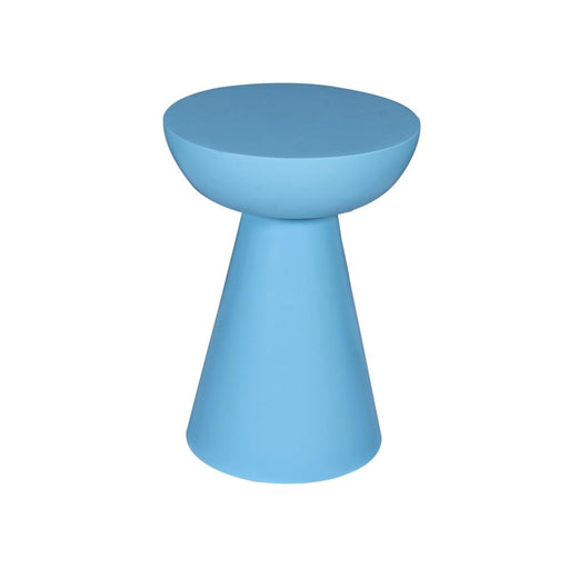 Bijzettafel Blauw Mangohout 30 cm 30x30x42 cm-Bijzettafels-Starfurn