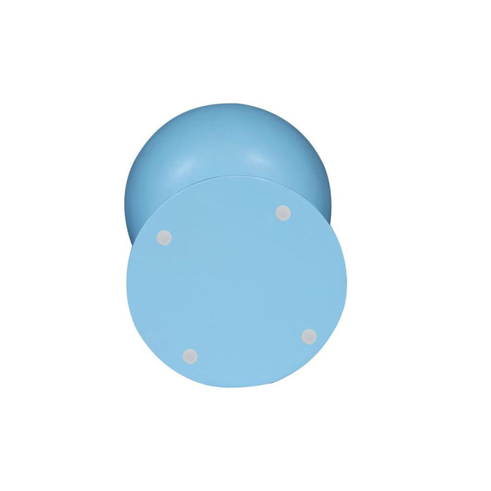 Bijzettafel Blauw Mangohout 30 cm-Bijzettafels-Starfurn