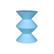 Bijzettafel Blauw Mangohout 33 cm 33x33x45 cm-Bijzettafels-Starfurn