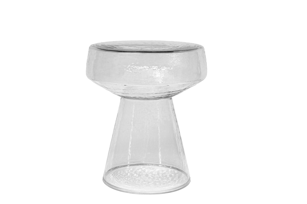 Bijzettafel Bo Glas Transparant 37cm