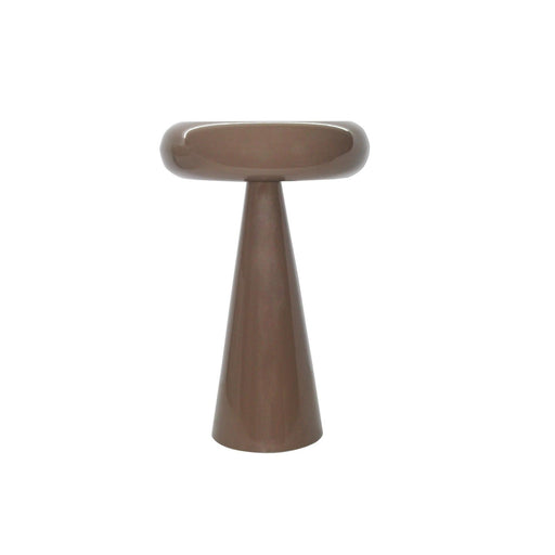 Bijzettafel Brix Bijzettafel Metaal Bruin 36 cm 36x36x57 cm-Bijzettafels-Livingfurn