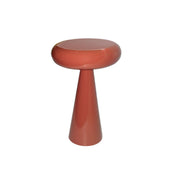 Bijzettafel Brix Bijzettafel Metaal Oranje 36 cm 36x36x57 cm-Bijzettafels-Livingfurn