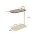 Bijzettafel Brix Glas Beige 30x48 cm-Bijzettafels-Livingfurn