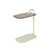Bijzettafel Brix Glas Beige 30x48 cm-Bijzettafels-Livingfurn