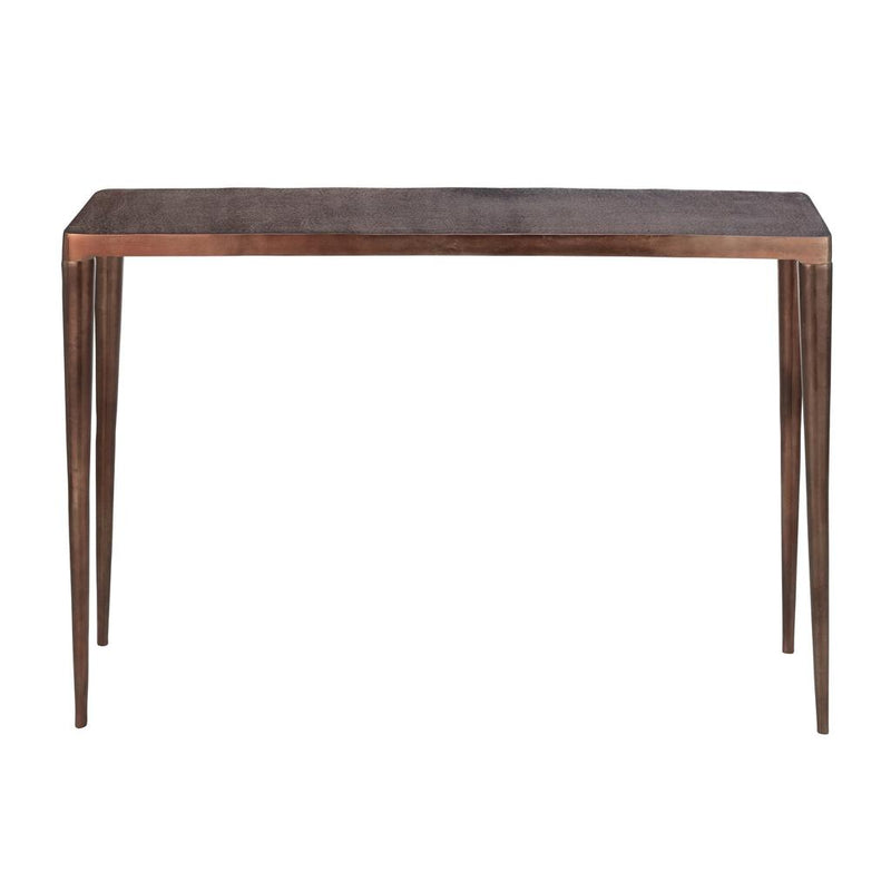 Bijzettafel Bronze Aluminium 30x122 cm-Bijzettafels-J-Line