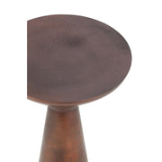 Bijzettafel Bronze Aluminium 33 cm 33x33x64 cm-Bijzettafels-J-Line