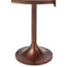 Bijzettafel Bronze Aluminium 56 cm 56x56x49 cm-Bijzettafels-J-Line