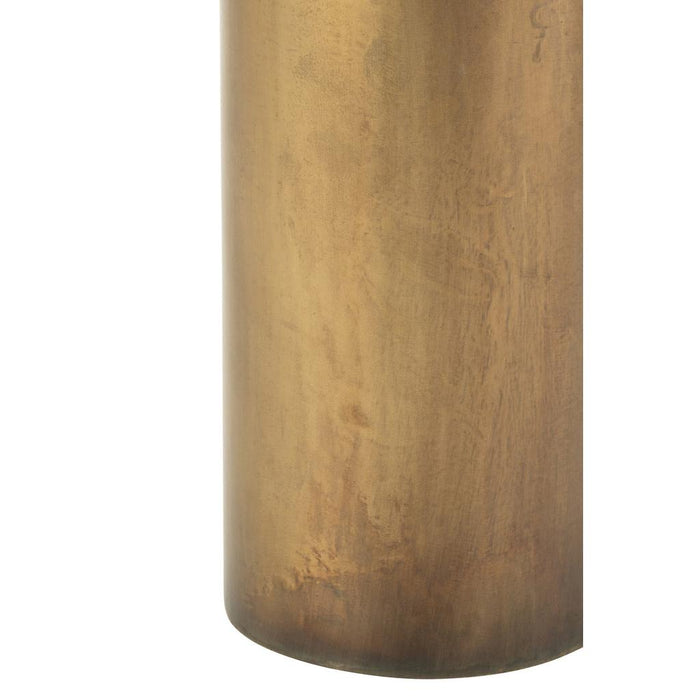 Bijzettafel Bronze ijzer 51 cm 51x51x46 cm-Bijzettafels-J-Line
