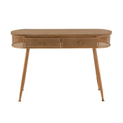 Bijzettafel Bruin Fir hout 40x120 cm-Bijzettafels-J-Line
