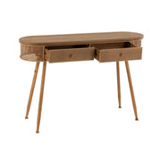 Bijzettafel Bruin Fir hout 40x120 cm-Bijzettafels-J-Line