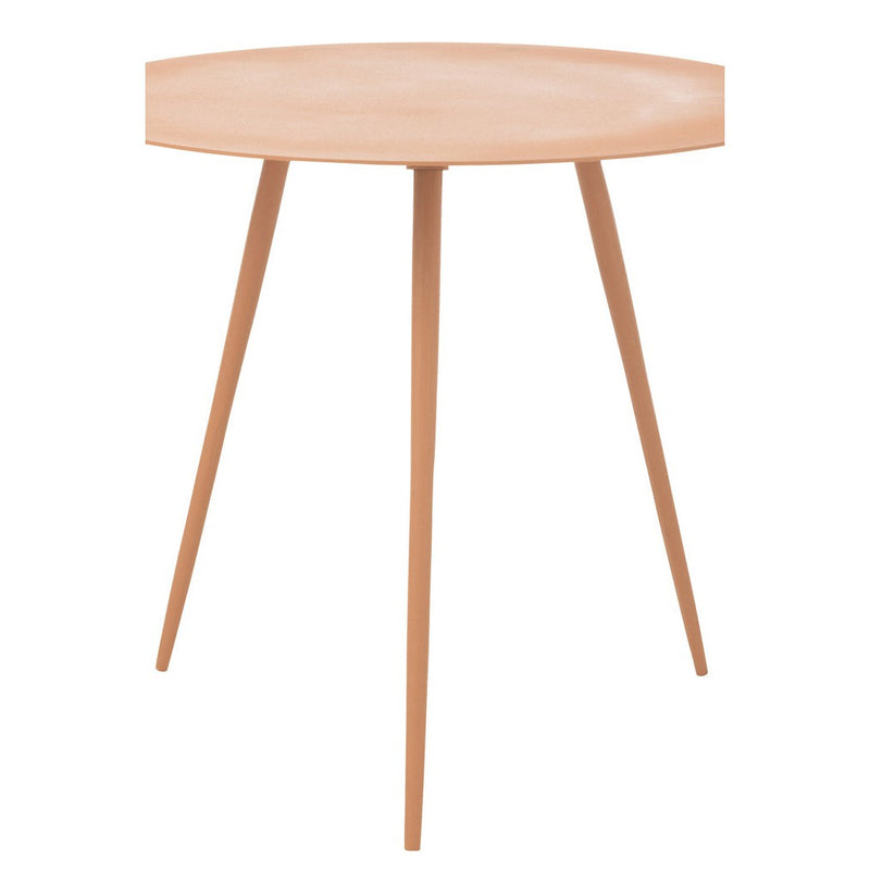 Bijzettafel Bruin Ijzer 46 cm 45.5x45.5x41 cm-Bijzettafels-J-Line