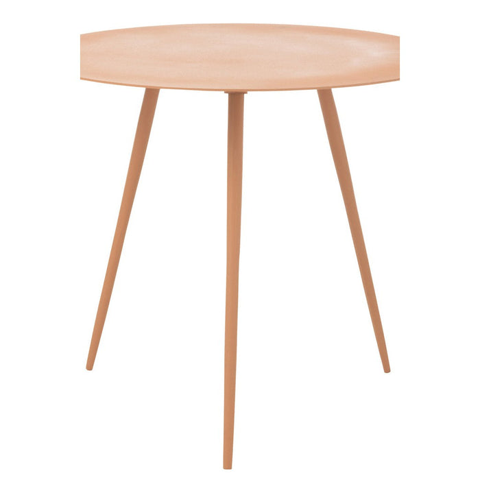 Bijzettafel Bruin Ijzer 46 cm-Bijzettafels-J-Line