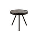 Bijzettafel Bruin Ijzer 50 cm-Bijzettafels-J-Line