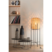Bijzettafel Bruin Ijzer Ovaal 54 cm 54.5x58.5x35 cm-Bijzettafels-J-Line