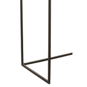 Bijzettafel Bruin Ijzer Rechthoekig 29x53 cm-Bijzettafels-J-Line