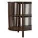 Bijzettafel Bruin Mangohout hout 38x160 cm-Bijzettafels-J-Line