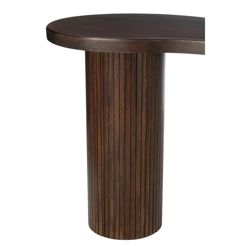Bijzettafel Bruin Mangohout hout L 64x120 cm-Bijzettafels-J-Line
