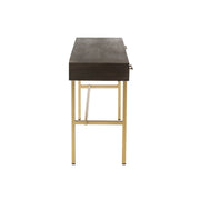 Bijzettafel Bruin Mdf 43x120 cm-Bijzettafels-J-Line