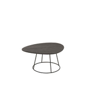 Bijzettafel Bruin Mdf Ovaal 45x60 cm-Bijzettafels-J-Line