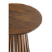 Bijzettafel Bruin Metaal 40 cm 40x40x52 cm-Bijzettafels-J-Line