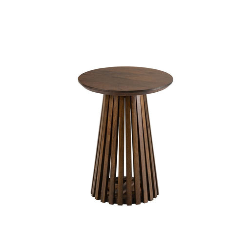 Bijzettafel Bruin Metaal 40 cm 40x40x52 cm-Bijzettafels-J-Line