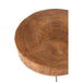 Bijzettafel Bruin Paulownia hout 49 cm 49x49x37.5 cm-Bijzettafels-J-Line