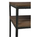 Bijzettafel Bruin Recycled hout 40x120 cm-Bijzettafels-J-Line