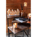 Bijzettafel Bruin ijzer Rechthoekig 29x53 cm-Bijzettafels-J-Line