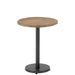 Bijzettafel Bruin ijzer Rond 48 cm 47.5x48x62 cm-Bijzettafels-J-Line