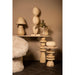 Bijzettafel Callain Mangohout Beige 33x106 cm-Bijzettafels-PTMD