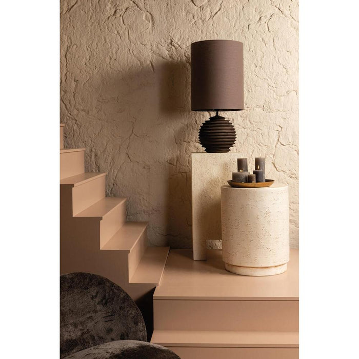 Bijzettafel Chandar MgO Crème 38 cm-Bijzettafels-PTMD