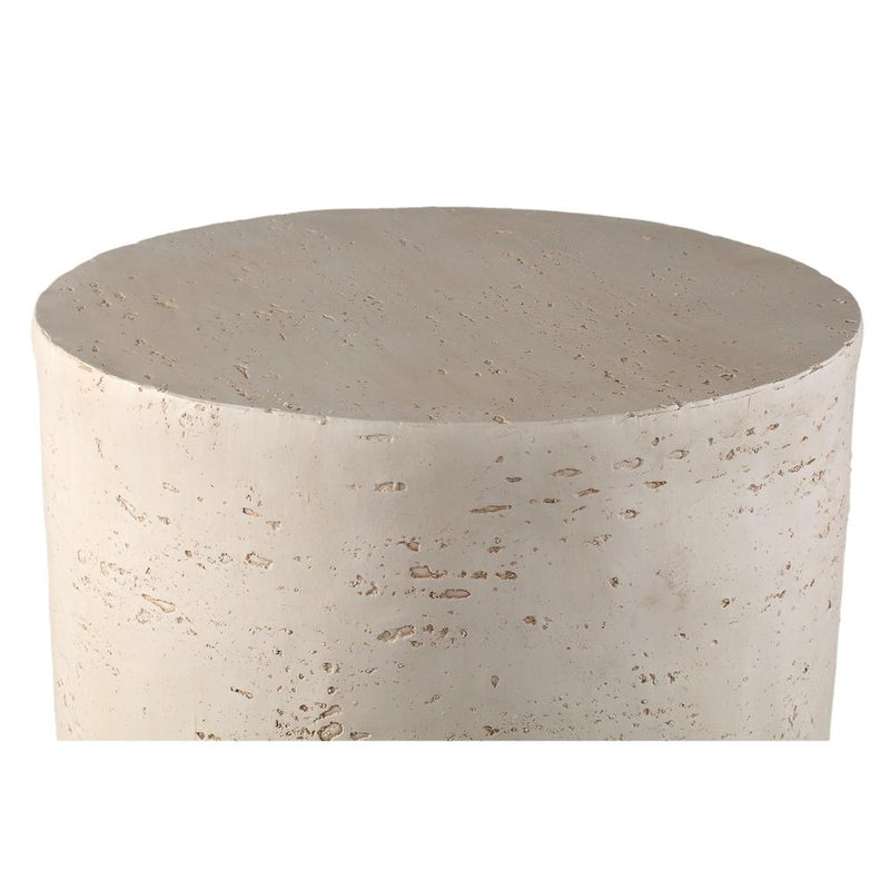 Bijzettafel Chandar MgO Crème 45 cm-Bijzettafels-PTMD