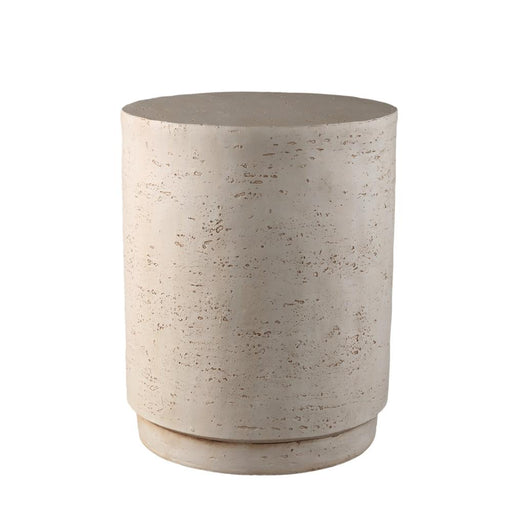 Bijzettafel Chandar MgO Crème 45 cm-Bijzettafels-PTMD