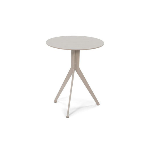 Bijzettafel DALEY HIGH Staal Silky Taupe 38x38x45cm-Bijzettafels-Spinder