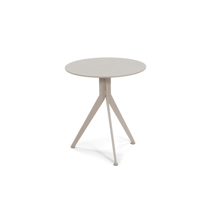Bijzettafel DALEY LOW Staal Silky Taupe 38x38x38cm Spinder Design-Bijzettafels-Spinder