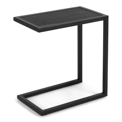 Bijzettafel DANIËL Staal Zwart 30x50x54cm Spinder Design-Bijzettafels-Spinder