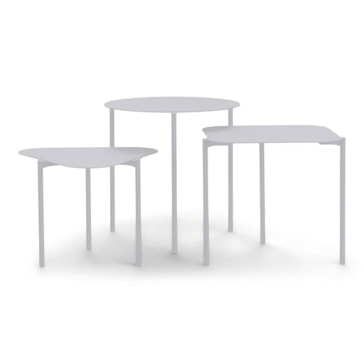 Bijzettafel DO-RE-MI Staal Grijs 42x44x32.5cm Spinder Design-Bijzettafels-Spinder
