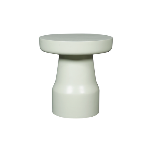 Bijzettafel Drum Groen Mangohout 40 cm 40x40x42 cm-Bijzettafels-Starfurn