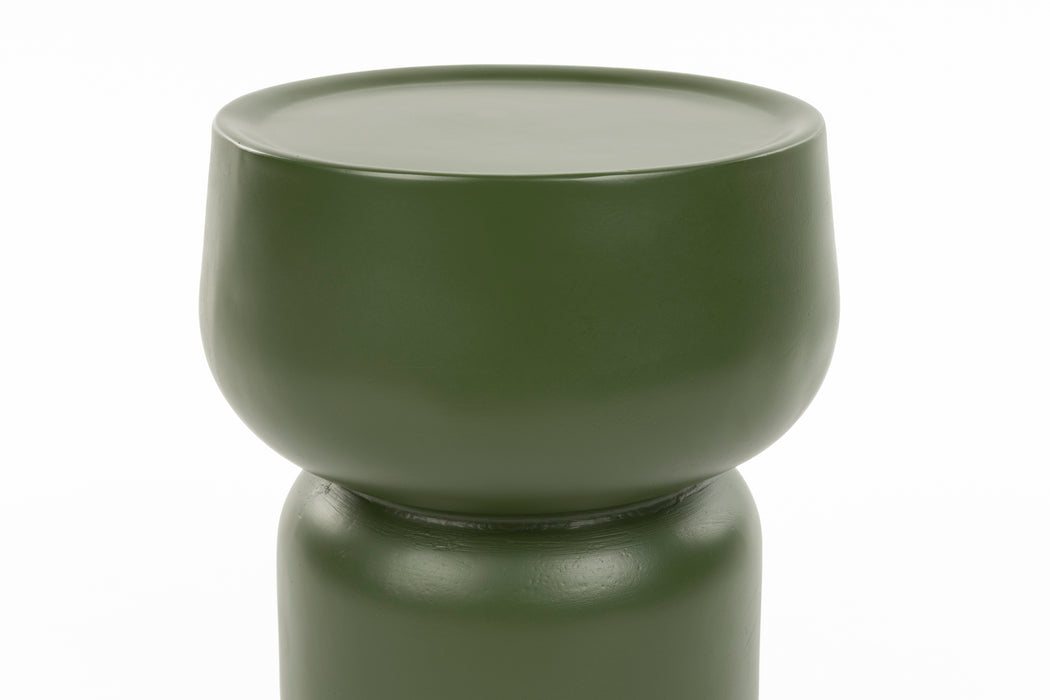 Bijzettafel Eline Sidetable MGO Groen Ø30, productafbeelding